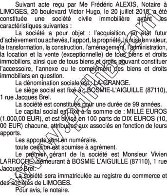 Contenu publication