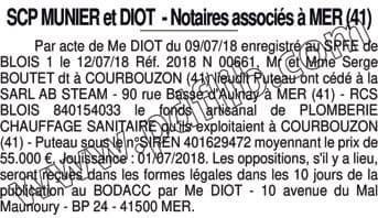 Contenu publication