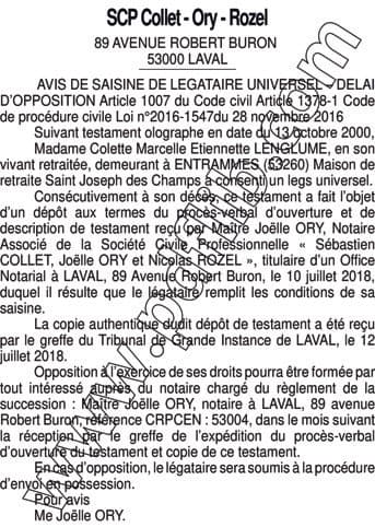 Contenu publication