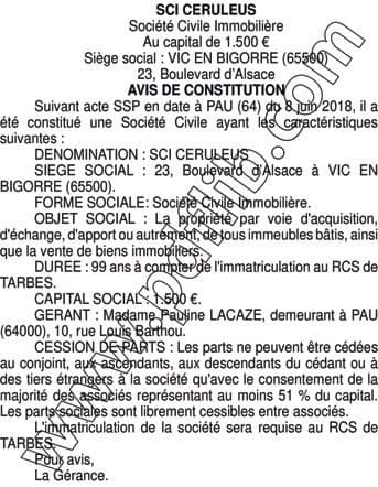 Contenu publication
