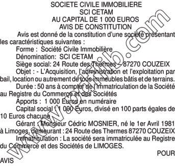 Contenu publication
