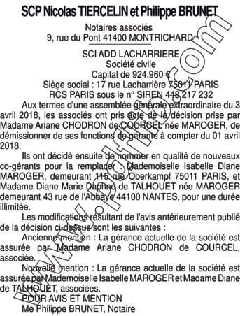 Contenu publication