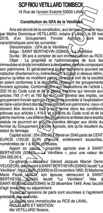 Contenu publication