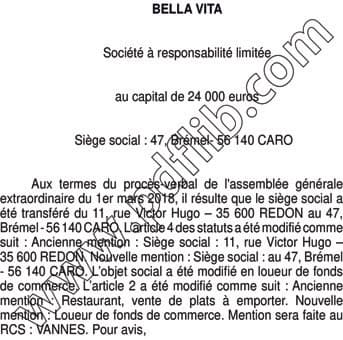 Contenu publication