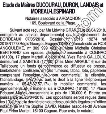 Contenu publication