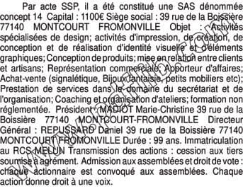 Contenu publication