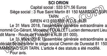 Contenu publication