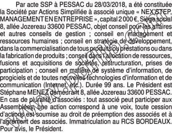 Contenu publication