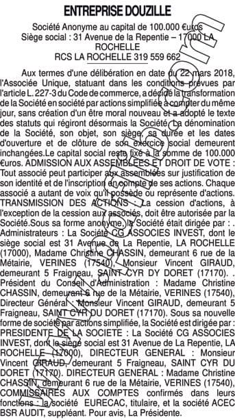 Contenu publication
