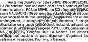 Contenu publication