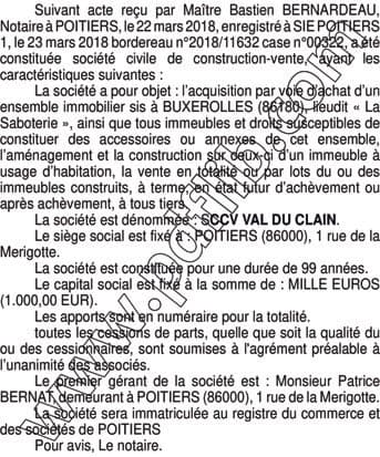 Contenu publication