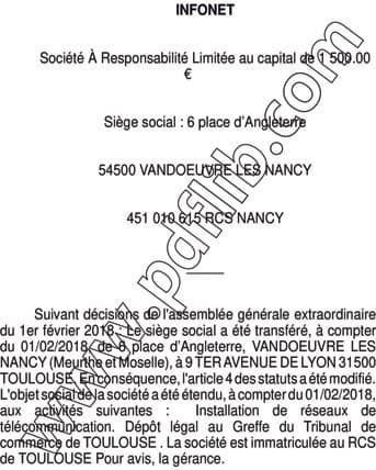 Contenu publication