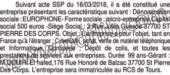 Contenu publication