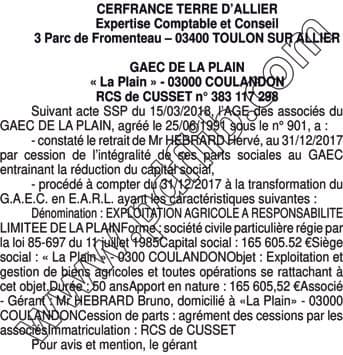 Contenu publication