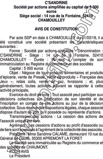 Contenu publication