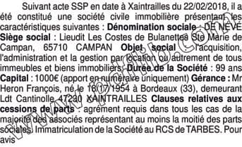 Contenu publication