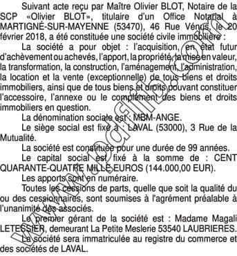Contenu publication