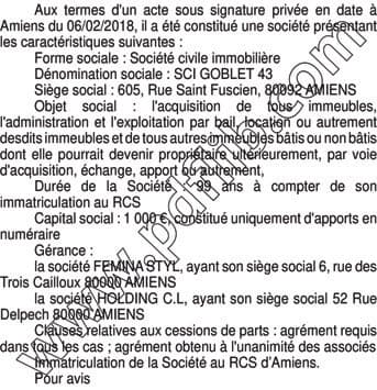 Contenu publication