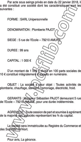 Contenu publication