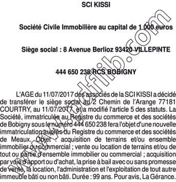 Contenu publication