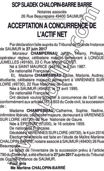 Contenu publication