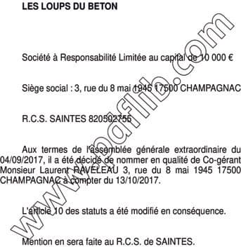 Contenu publication