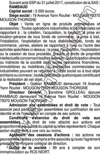 Contenu publication