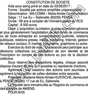 Contenu publication