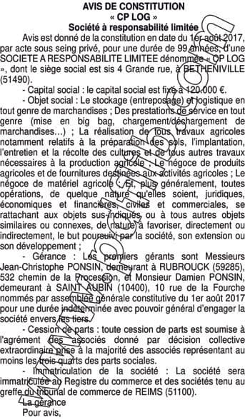 Contenu publication