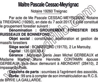 Contenu publication