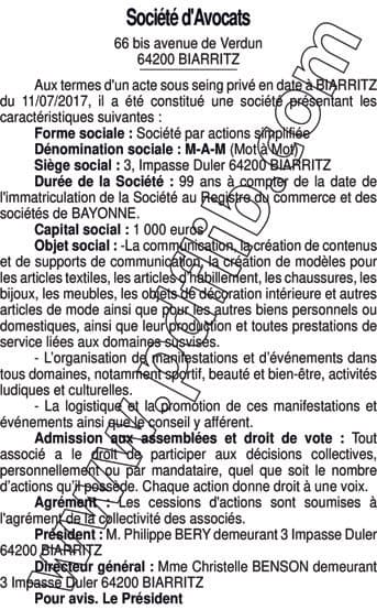 Contenu publication