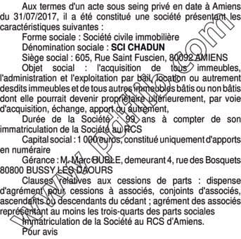 Contenu publication