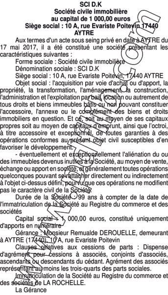 Contenu publication
