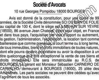 Contenu publication