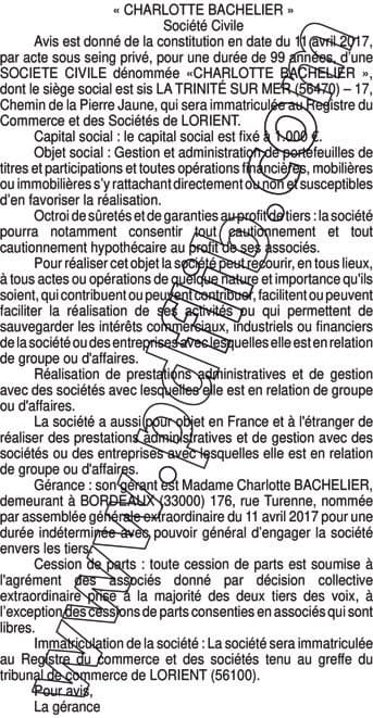Contenu publication