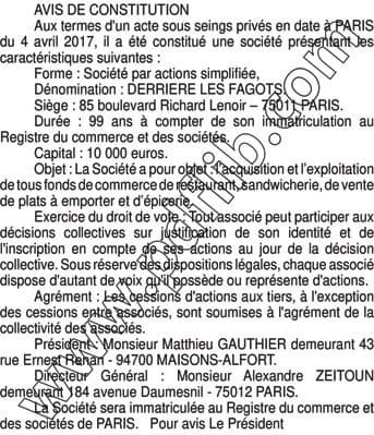 Contenu publication