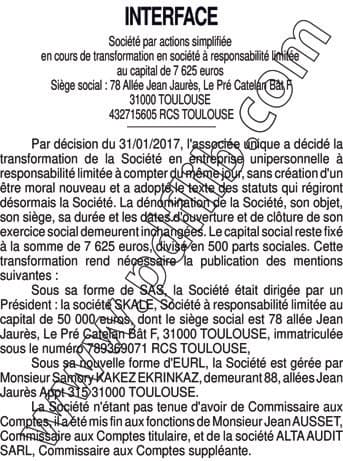 Contenu publication