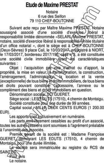 Contenu publication
