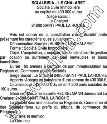Contenu publication