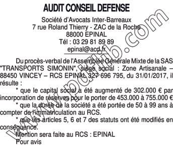 Contenu publication
