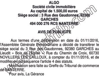 Contenu publication