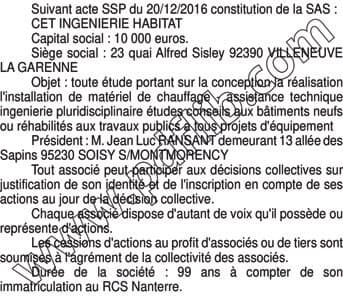 Contenu publication