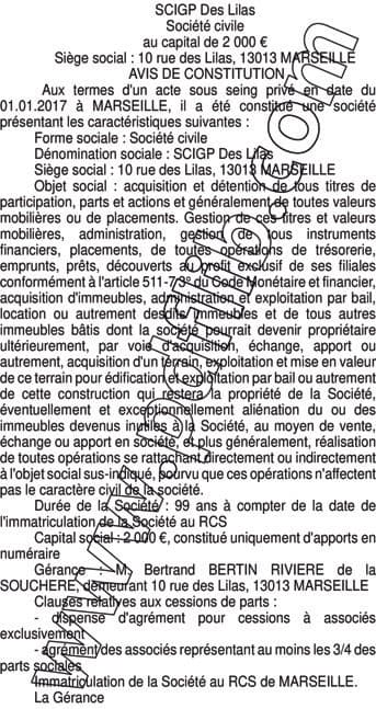 Contenu publication