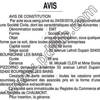 Contenu publication