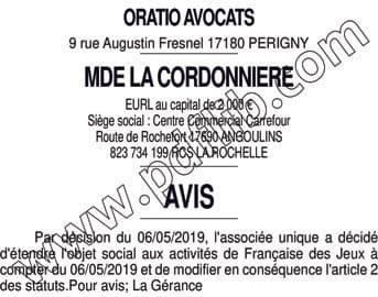 Contenu publication