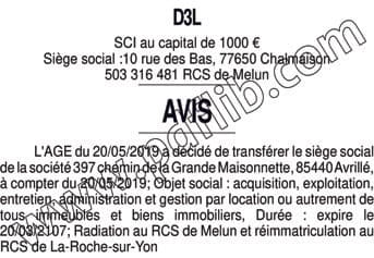 Contenu publication