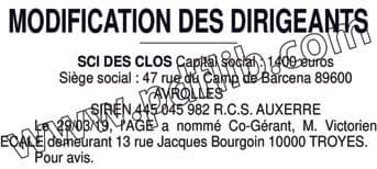 Contenu publication