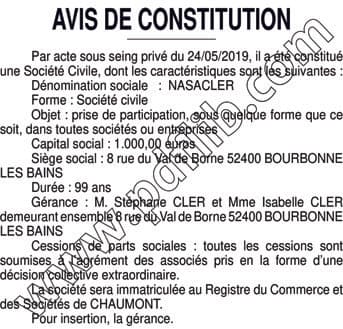 Contenu publication