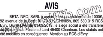 Contenu publication