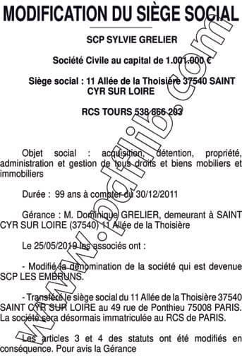 Contenu publication